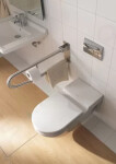 DURAVIT - Starck 3 Závěsné WC, bezbariérové, s HygieneGlaze, alpská bílá 2203092000
