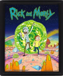 Obraz 3D Ricky a Morty - Portal - EPEE