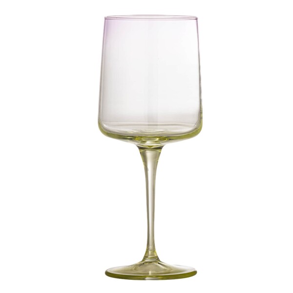 Bloomingville Sklenice na víno Luciana Purple 430 ml, fialová barva, sklo