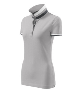 Collar Up polokošile dámská silver gray S