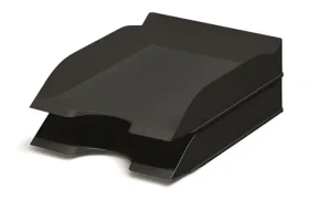 Durable odkladač na dokumenty ECO černý / Odkladač na dokumenty / A4-C4 / Recyklovaný plast / 253 x 63 x 337 mm (775601)