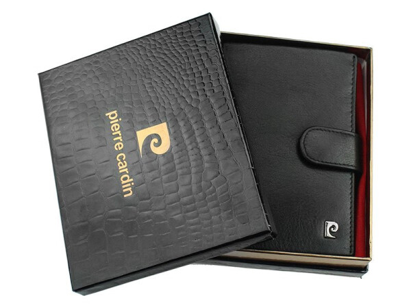 Pánská kožená peněženka Pierre Cardin Mortimer, černá