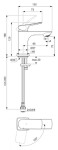 IDEAL STANDARD - Ceralife C Umyvadlová baterie, BlueStart, chrom BE039AA