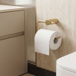 REA - Držák na toaletní papír A62309BG OTTO Brush Gold REA-42018
