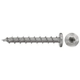 Fischer 574105 šrouby do dřevotřísky 6 mm 50 mm TX Nerezová ocel 50 ks