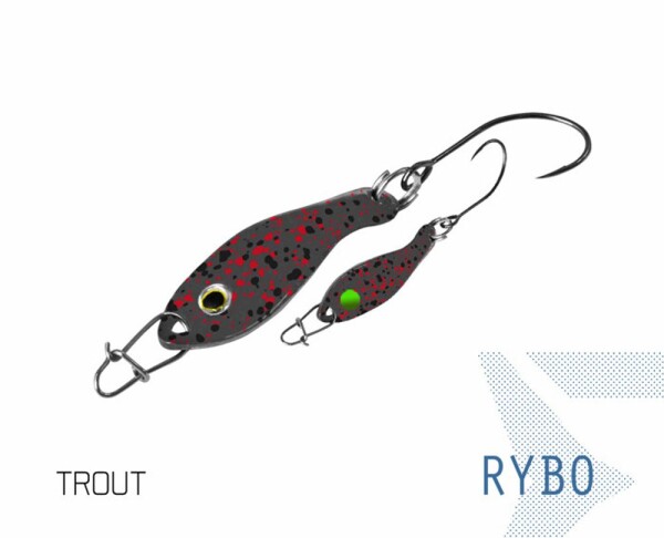 Delphin Plandavka Rybo - 0.5g TROUT Hook #8,Delphin Plandavka Rybo - 0.5g TROUT Hook #8
