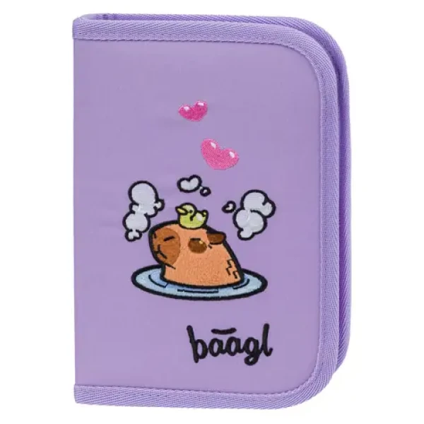 BAAGL Školní penál jednopatrový Kapybara (A-35967)