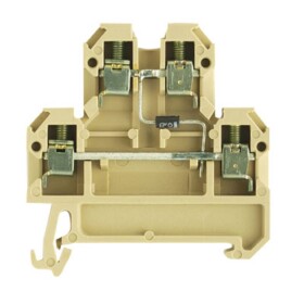 SAK Series, Component terminal, Rated cross-section: 4 mm&sup2;, Screw connection, DK 4/35 1D A2 0538860000 béžová, žlutá Weidmüller 25 ks