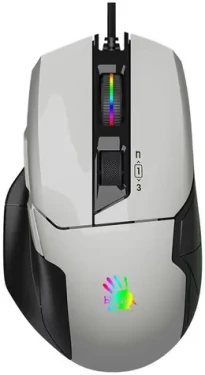 A4tech BLOODY W70MAX Bílá / Herní optická myš / 10000DPI / USB / RGB podsvícení (W70MAX White)