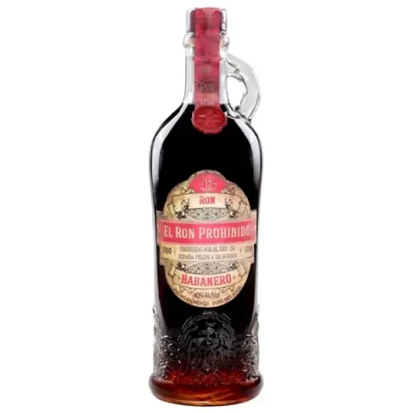 El Ron Prohibido Habanero 12y 40% 0.7 l (holá láhev) (7501033200038)