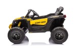 Mamido Elektrické autíčko Buggy Maverick Can-Am 4x200W 24V žluté