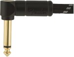 Fender Deluxe Series 10 Instrument Cable Angled Black Tweed