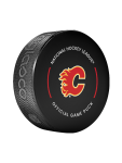 Inglasco / Sherwood Puk Calgary Flames Official Game Puck 2022-2023