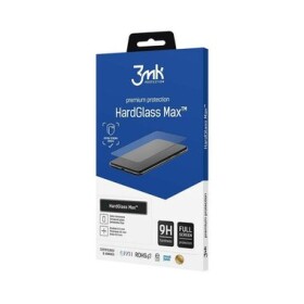 3mk HardGlass MAX tvrzené sklo pro Apple iPhone 15 Plus černá (5903108530101)