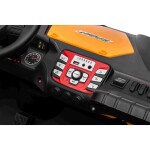 Mamido Elektrické autíčko Buggy FASTER 24V žluté