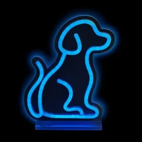 2Kids Toys LED NEON LIGHT lampička Pes (2D98111)