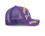 New Era Pánská kšiltovka Los Angeles Lakers NBA 9FORTY M-Crown A-Frame Trucker All Over