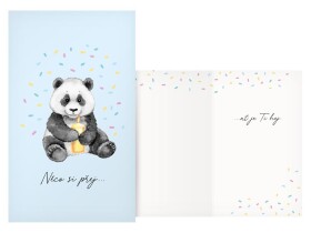 Přání k narozeninám panda Přání k narozeninám panda