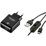 Raspberry Pi napájecí zdroj USB-C 5,1V 3A pro Raspberry Pi 4B, EU, bílý