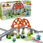 LEGO® DUPLO® 10426 Železniční most a koleje – rozšiřující sada - LEGO® Gabby's Dollhouse™