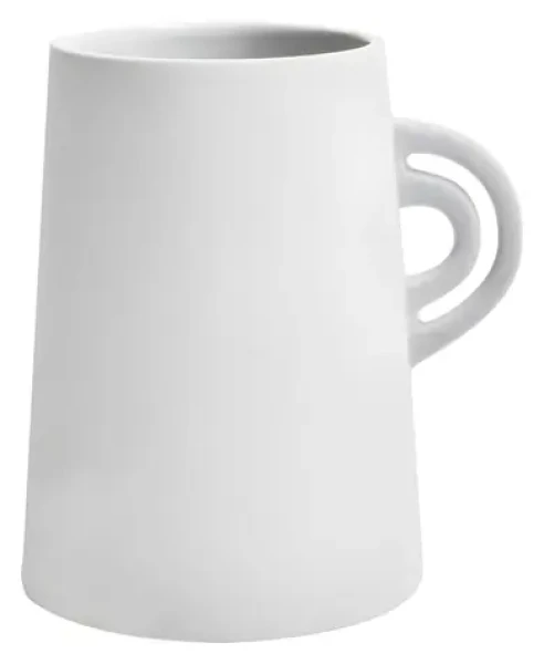Spirella ORGANIC kelímek na zubní kartáčky matně bílý / keramika
