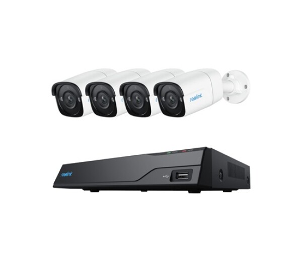 REOLINK bezpečnostní kamerový set NVS8-5MB4, RLK8-410B4, 8x Kamera, 2TB EDF_525797