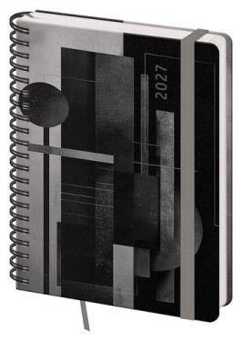 Diář 2027 týdenní B6 Twin - Abstract