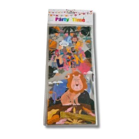 Dortisimo Celofánový sáček Safari 12,5 x 27 cm (12 ks)