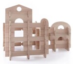 GuideCraft Dřevěný domeček - bloky (89 ks) (Notch Blocks Set)