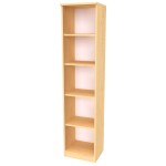 Nábytek Mikulík Skříň program sektor č.10 - hl. 34,5 cm Rozměry: (š x h x v): 50 x 34,5 x 175 cm
