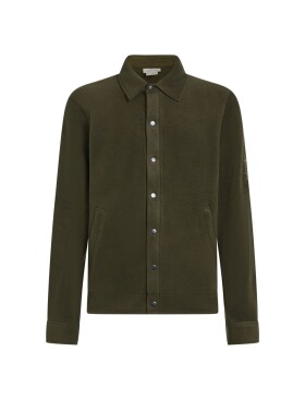 ICEBREAKER Mens Merino 800 RealF Classic Pile Shacket, Dark Loden (vzorek) velikost: M