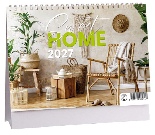 Stolní kalendář 2027 Aria Sweet home