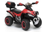 Mamido Dětská elektrická čtyřkolka Race červená