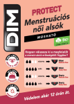 Bavlněné menstruační kalhotky MENSTRUAL BOXER NORMAL BELLINDA černá