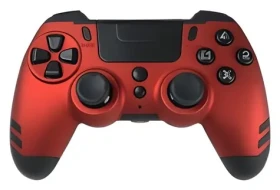 Lexip Bezdrátový ovladač červená / Ovladač / PC, PlayStation 4 / Analogové joysticky / Programovatelná tlačítka (JVAMUL00154)