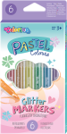 Pastel - popisovače se třpytkami 6 barev