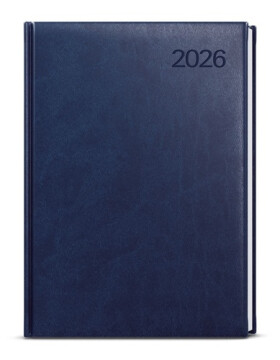 Týdenní diář 2026 Tomáš Vivella A4 modrá