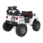 Mamido Elektrické autíčko Extreme Sport 4x4 s proměnlivou velikostí bílé