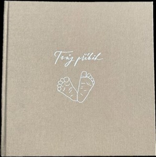 Deník pro miminko - Tvůj příběh - béžový