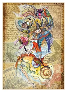 ANATOLIAN Puzzle Čerokézká dívka cestující světem