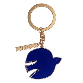 Räder Kovová klíčenka Bird, modrá barva, kov