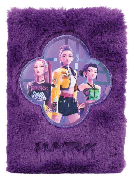 Blok plyšový A5 K-pop Demon Hunters: Huntrix