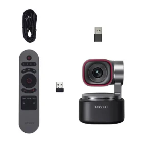 OBSBOT Tiny 3 Lite 4K Remote Combo / webkamera / gimbal / 4K@30fps / FullHD@120fps / USB-C / Mikrofon (OWB-2410-CE (R))
