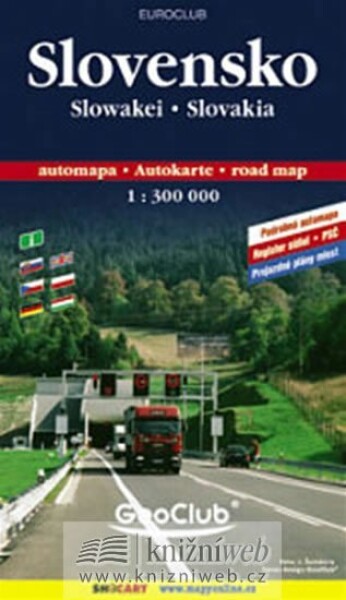 Slovensko automapa 1:300.000