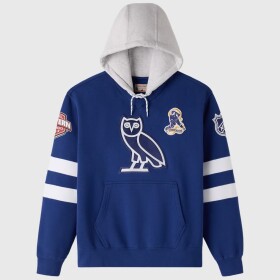 Pánská mikina Toronto Maple Leafs NHL x OVO Team Hoodie Velikost: M