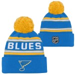 Outerstuff Dětská zimní čepice St. Louis Blues NHL 3Rd Jersey Jacquard Cuff Pom