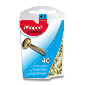 Maped - Sponky mosazné 17 mm 40 ks