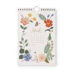 Rifle Paper Co. Nástěnný kalendář Strawberry Fields 2026, multi barva, papír