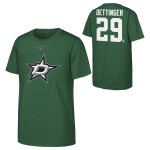 Outerstuff Dětské tričko Jake Oettinger #29 Dallas Stars NHL Flat Name & Number Short Sleeve Cotton Velikost: Dětské M (136 – 152)