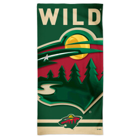Wincraft Osuška Minnesota Wild Round NHL Spectra Beach Towel